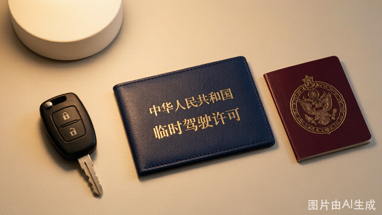 China Temporary Driving Permit for Foreigners